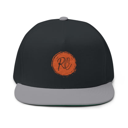 Stylish Flat Bill Cap with Custom Embroidery | Trendy Snapback Hat, Sports Cap, Casual Headwear, Gift for Him/Her, Fashion Accessory