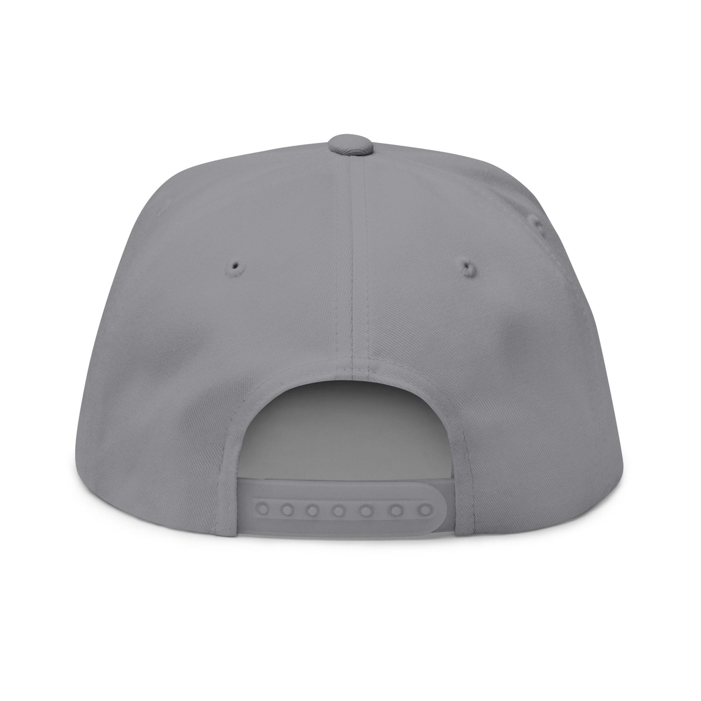 Stylish Flat Bill Cap with Custom Embroidery | Trendy Snapback Hat, Sports Cap, Casual Headwear, Gift for Him/Her, Fashion Accessory