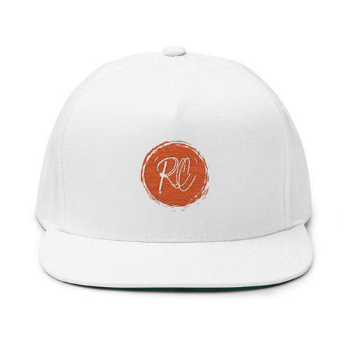 Stylish Flat Bill Cap with Custom Embroidery | Trendy Snapback Hat, Sports Cap, Casual Headwear, Gift for Him/Her, Fashion Accessory