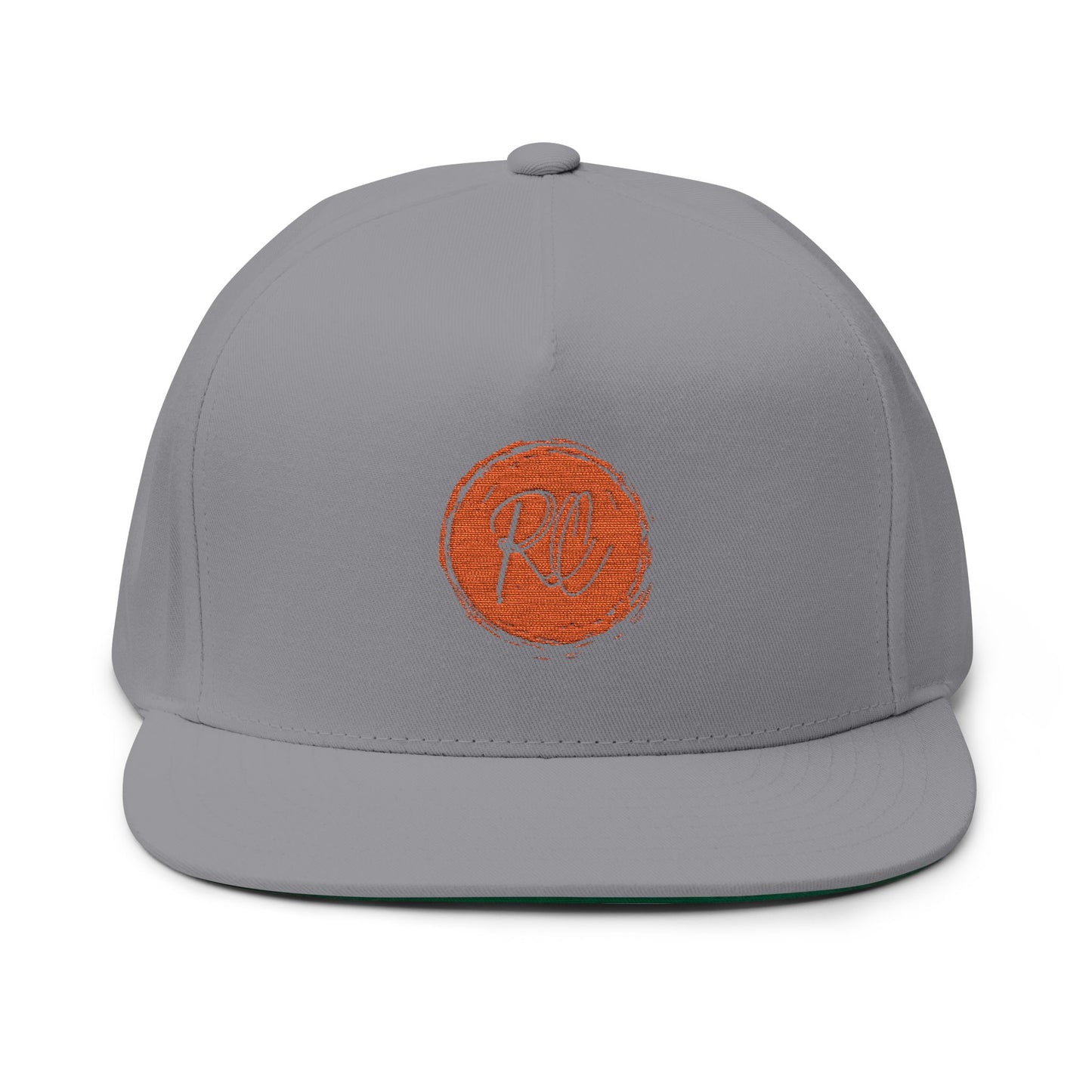 Stylish Flat Bill Cap with Custom Embroidery | Trendy Snapback Hat, Sports Cap, Casual Headwear, Gift for Him/Her, Fashion Accessory