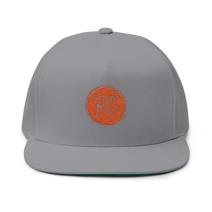 Stylish Flat Bill Cap with Custom Embroidery | Trendy Snapback Hat, Sports Cap, Casual Headwear, Gift for Him/Her, Fashion Accessory