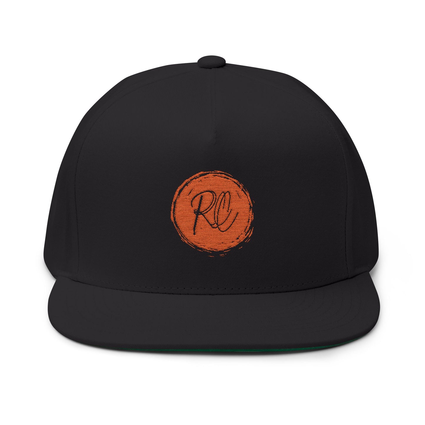 Stylish Flat Bill Cap with Custom Embroidery | Trendy Snapback Hat, Sports Cap, Casual Headwear, Gift for Him/Her, Fashion Accessory