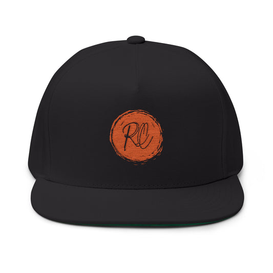 Stylish Flat Bill Cap with Custom Embroidery | Trendy Snapback Hat, Sports Cap, Casual Headwear, Gift for Him/Her, Fashion Accessory