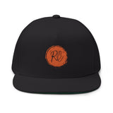 Stylish Flat Bill Cap with Custom Embroidery | Trendy Snapback Hat, Sports Cap, Casual Headwear, Gift for Him/Her, Fashion Accessory