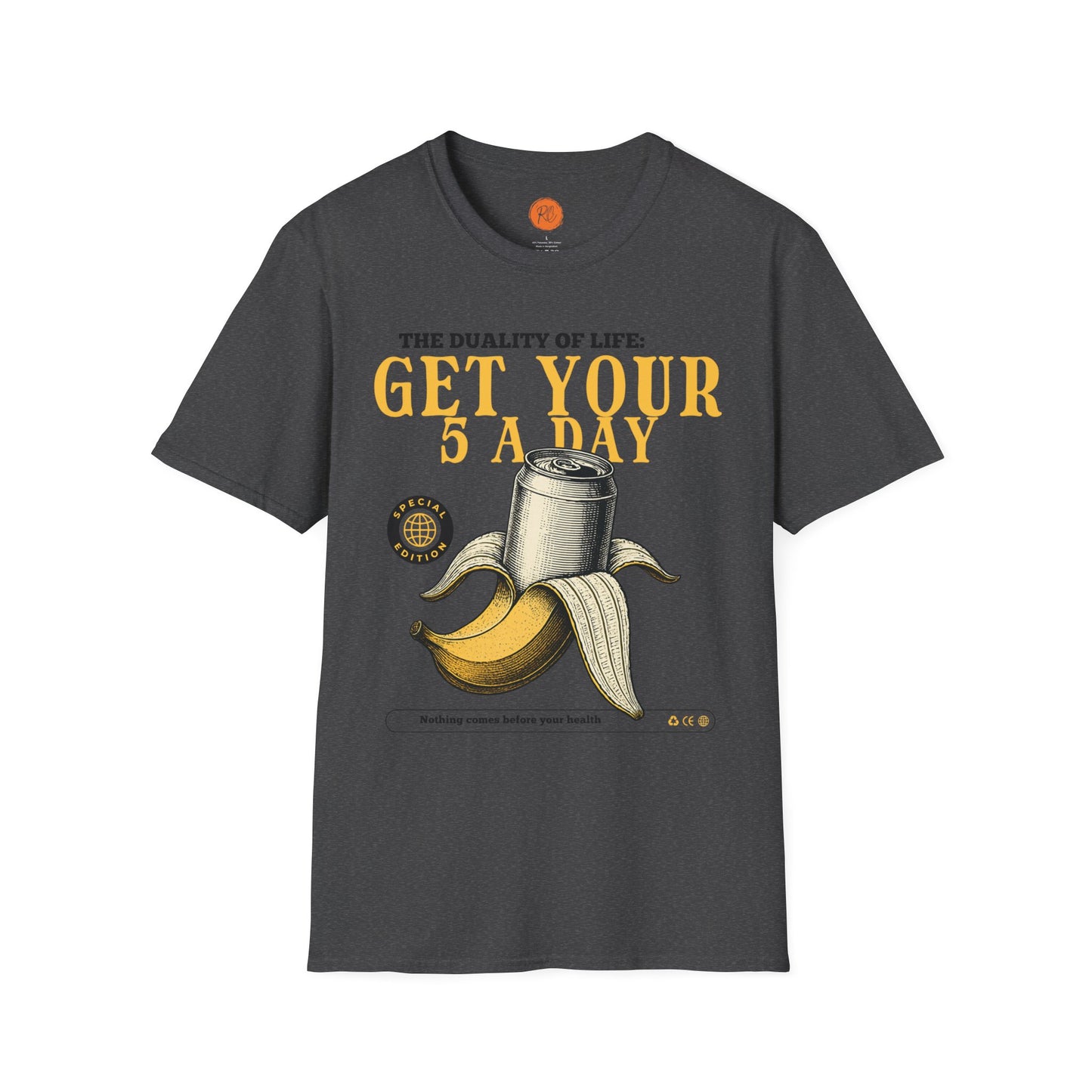 Get Your 5 a Day Unisex Softstyle T-Shirt