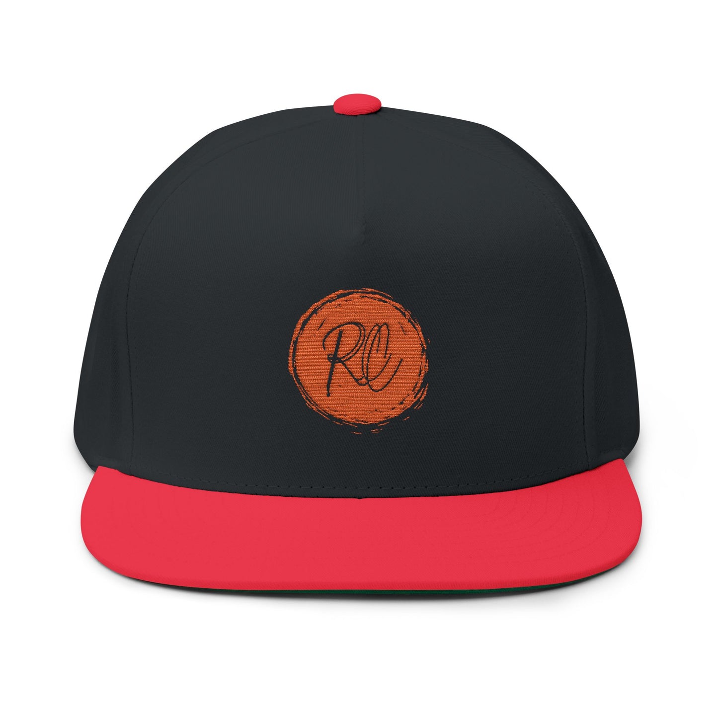 Stylish Flat Bill Cap with Custom Embroidery | Trendy Snapback Hat, Sports Cap, Casual Headwear, Gift for Him/Her, Fashion Accessory