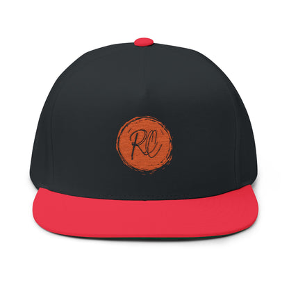 Stylish Flat Bill Cap with Custom Embroidery | Trendy Snapback Hat, Sports Cap, Casual Headwear, Gift for Him/Her, Fashion Accessory
